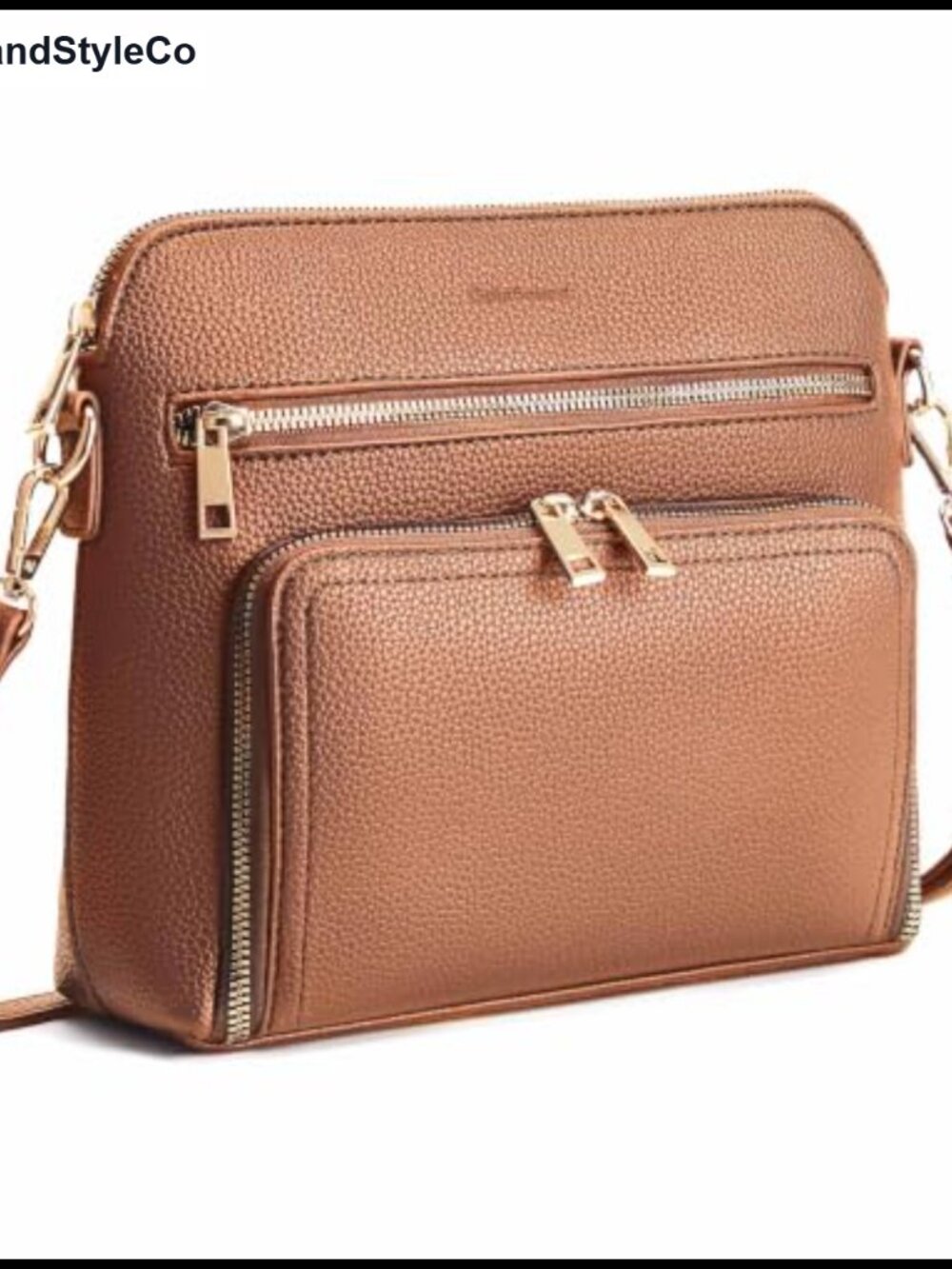 RFID Small Crossbody Purse with Built In Wallet Vegan Leather Travel Bag
